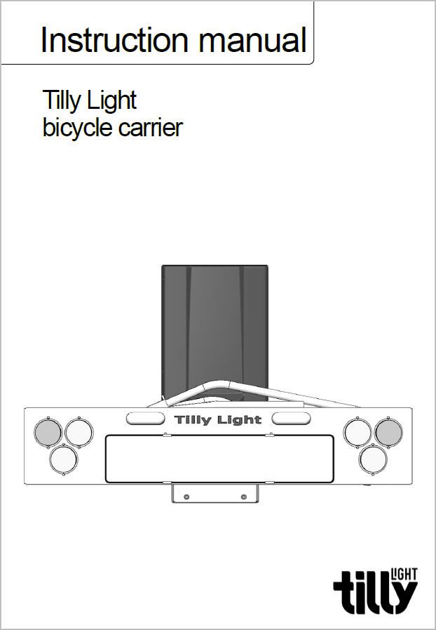 instruction manual Tilly Light bike carrier 2015